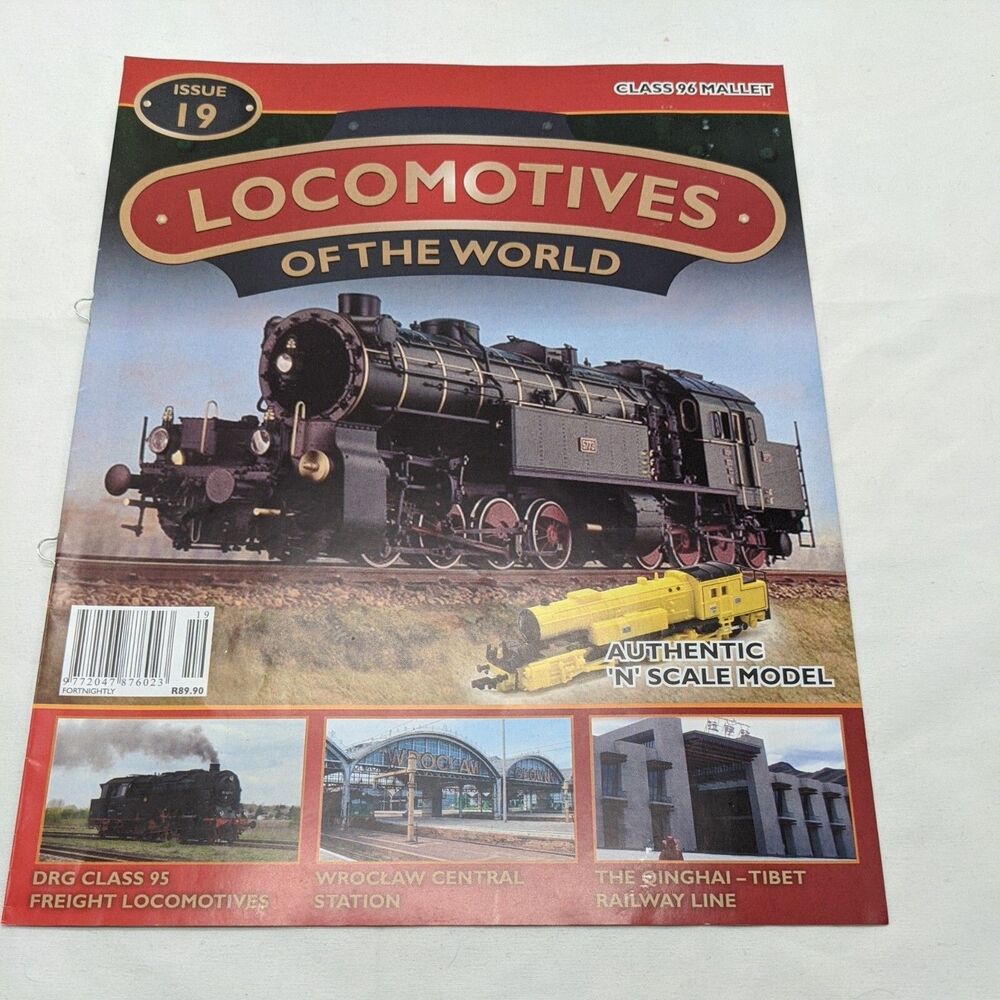 Locomotives Of The World Magazine Issue 19 Class 96 Mallet